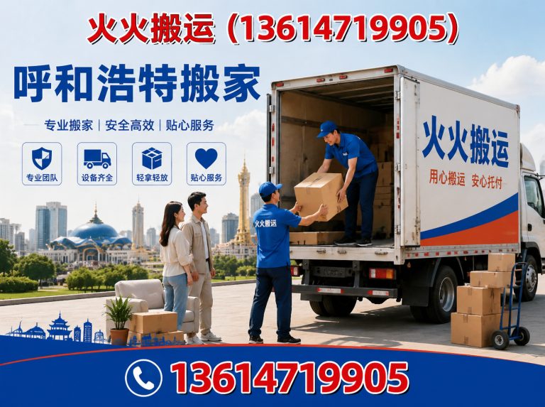 和林格尔县呼和浩特搬运展示图